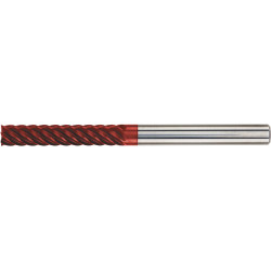 Fraise multidents extra-longue nu carbure monobloc fire d8 20mm gühring
