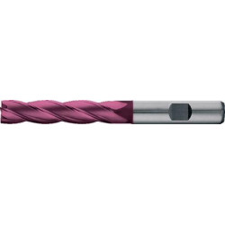 Fraise longue din 844 hsse-pm tialn type n 8mm format