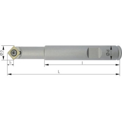 Fraise chanfreiner/centrer 45° d1 d12mm pour somt 09