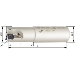 Fraise 90° d2 arrosage central d20mm pour somt09