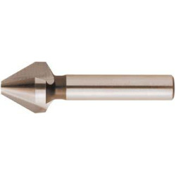 Fraise conique din334 hss forme c 60° queue cylindrique 6,3mm format