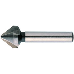 Fraise conique nu hss forme c queue cylindrique 75° 10,4mm format
