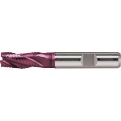 Fraise courte din844 hssco8 type nf d3 6mm format