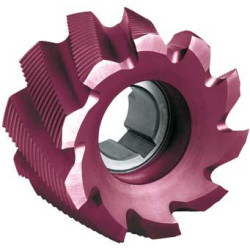 Fraise 2 tailles alésage din1880 hssco8 tialn type hr 50x36mm format
