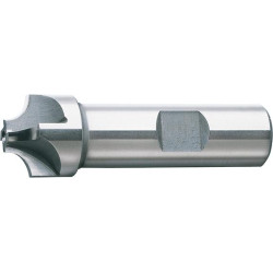 Fraise concave din6518 hssco8 ticn forme b 1mm format