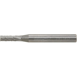 Fraise sur tige carbure cylindrique avec denture frontale 0413 c 6mm 4x13mm