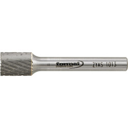 Fraise sur tige carbure c ylindrique avec denture f rontale 1013 c 6mm 10x13m m format