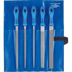 Jeu de limes d'atelier 25 0mm taille 2 5 pièces pfe rd