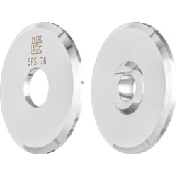 Jeu de brides de serrage pour meules a tronconner minces pferd