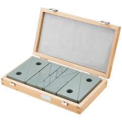 Jeu de cales crénelées 22-208mm hauteur format
