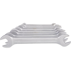 Jeu de clés à fourche dou ble din3110 6-22mm 8 pièc es format