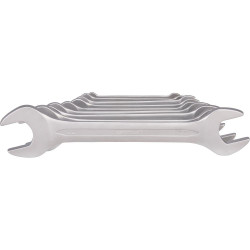 Jeu de clés à fourche double din3110 6-32mm 9 pièces format