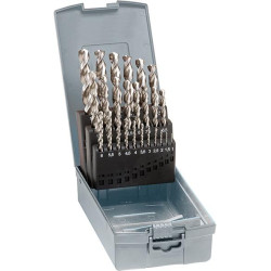 Jeu de forets hélicoïdaux din338 hsse rectifié type va 1-13mm gühring