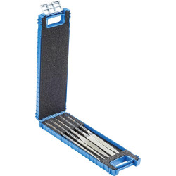 Jeu de limes habilis (limes à main) diamant 215mm d126 5 pièces pferd