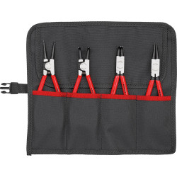 Jeu de pinces a circlips 4 pieces knipex