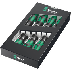 Jeu de tournevis à douilles holo 7 pièces wera