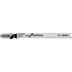 Lame de scie sauteuse t 101 bf pack de 5 bosch