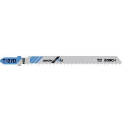 Lame de scie sauteuse t 1 27 d pack de 5 bosch