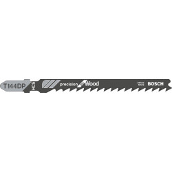 Lame de scie sauteuse t 144 dp pack de 5 bosch
