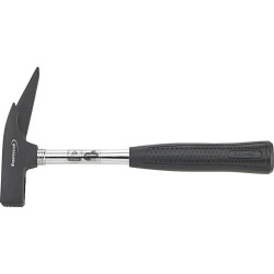 Marteau de charpentier rugueux avec porte-clou et manche tube d'acier 600g