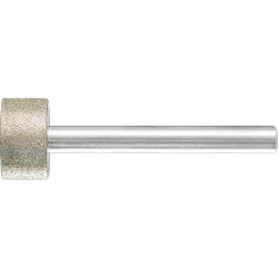 Meule sur tige diamant d126 cylindrique 1x4x3mm pferd