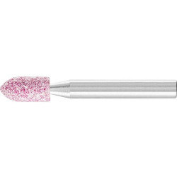 Meule sur tige forme ogive bout pointu 0816 6 adw 46 m 5v pferd