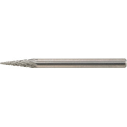 Mini-fraise sur tige carbure forme conique bout pointu 0311 c 3mm 3x11mm