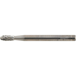 Mini-fraise sur tige carbure forme goutte 0307 c 3mm 3x7mm format