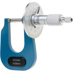 Micromètre avec disque 0-25mm format