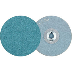 Feuille abrasive combidisc corindon zirconium 75mm g60 pferd