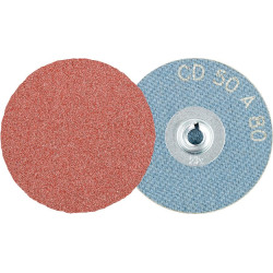 Feuille abrasive combidisc corindon 50mm g120 pferd
