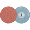 Feuille abrasive combidisc corindon 50mm g120 pferd