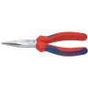 Pince a becs longs forme 2 chromee avec branches multicomposant 190mm knipex