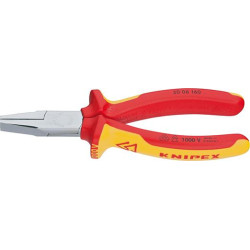 Pince à becs plats vde av ec branches multicomposan t 160mm knipex