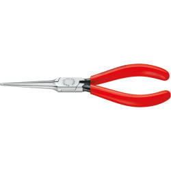 Pince à becs fins droits avec branches en plastique 160mm knipex