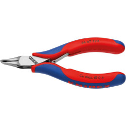Pince coupante devant à coupe oblique électronique avec mini-lame 120mm knipex