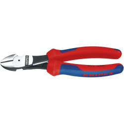 Pince coupante diagonale grande puissance 7412 180mm knipex