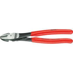 Pince coupante diagonale grande puissance 7401 polie 180mm knipex