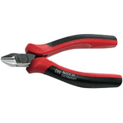 Pince coupante diagonale electronique tete pointue sans biseau 110mm format