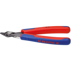 Pince coupante diagonale electronique super knips forme 6 125mm knipex