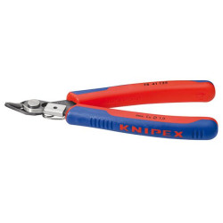 Pince coupante diagonale electronique super knips forme 4 125mm knipex