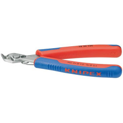 Pince coupante diagonale electronique super knips forme 2 125mm knipex