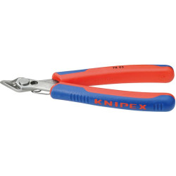 Pince coupante diagonale electronique super knips forme 0 125mm knipex