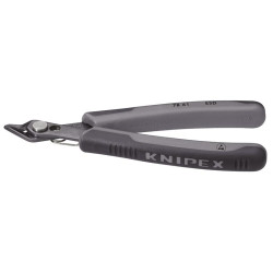 Pince coupante diagonale électronique esd brunie 125mm knipex