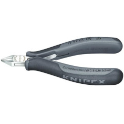 Pince coupante diagonale électronique esd mini-tête pointue avec petit biseau 115mm knipex