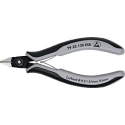 Pince coupante diagonale precision 7932 esd 125mm knipex