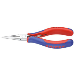 Pince à becs fins électronique mors plats et ronds 145mm knipex