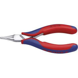 Pince à becs fins électronique mors plats et larges 115mm knipex