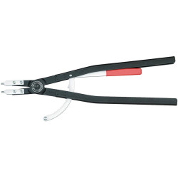 Pince à circlips intérieurs droite noire revêtu par poudre j6mm knipex