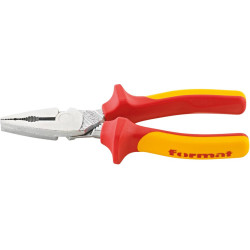 Pince universelle grande puissance vde avec branches bicomposant 200mm